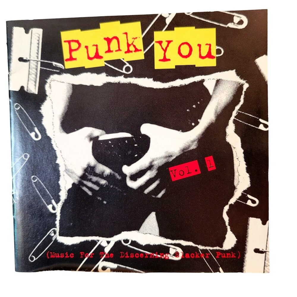 Punk You Vol. 1 CD - Music For The Discerning Slacker Punk  37252cd